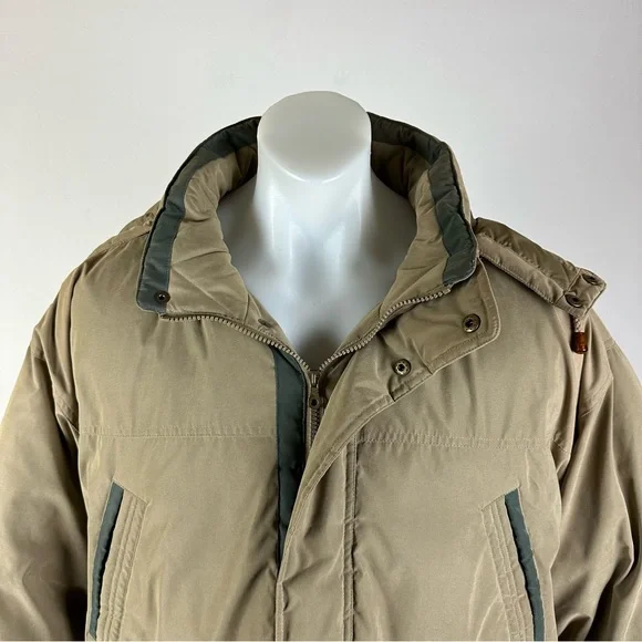 Members Only Down and Feather Hooded Field Jacket